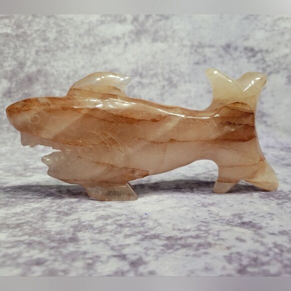 Fire Quartz Shark - Picture 1 of 15